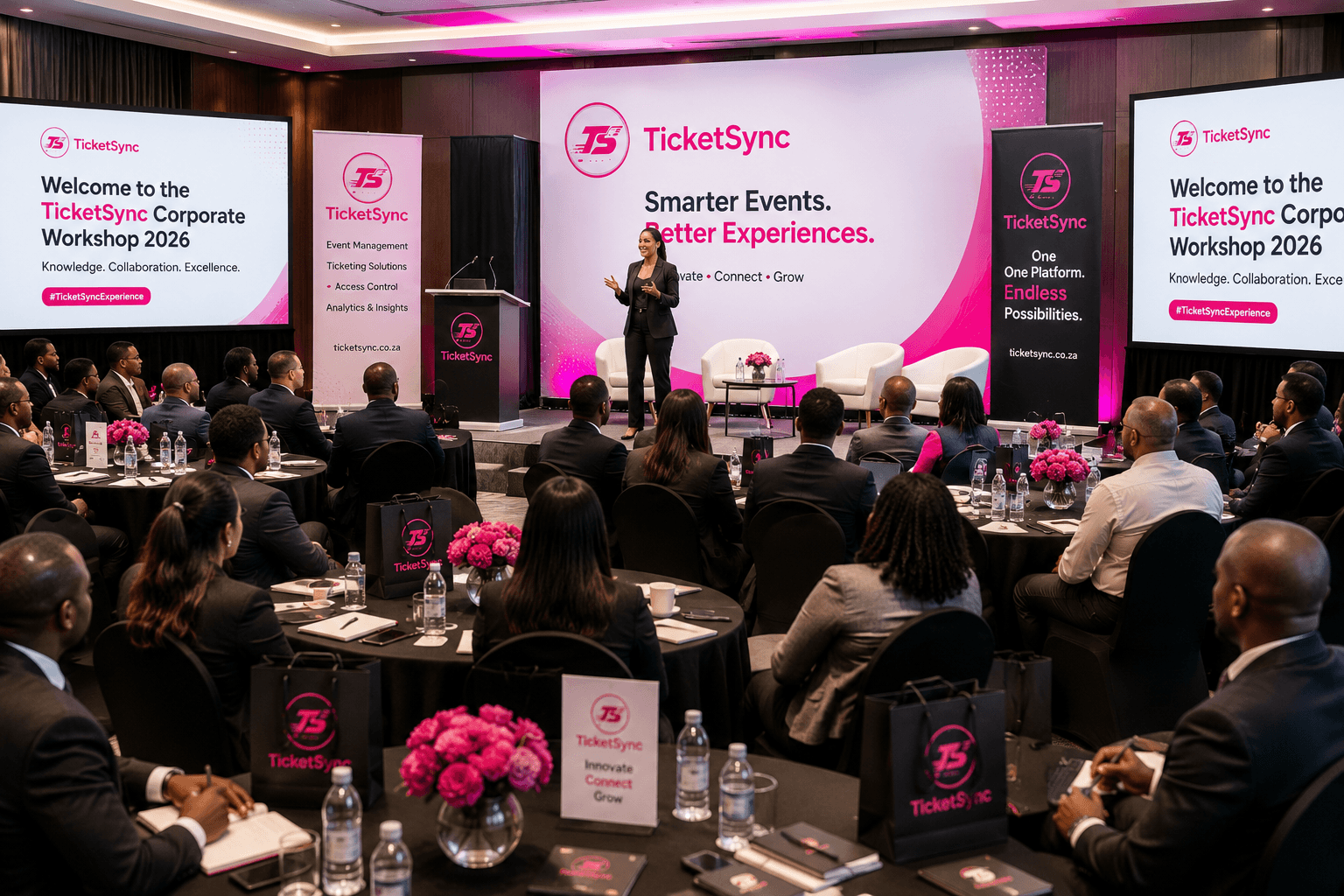 A TicketSync corporate workshop